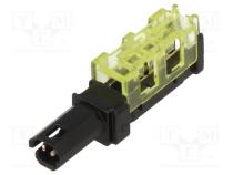 NICHIFU NDC 2420 Zástrčka Konektor vodič-vodič NDC PIN 1 24AWG÷20AWG 3A IDC