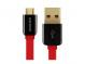 AVACOM MIC-40R kabel USB - Micro USB, 40cm, červená