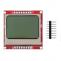 LCD DISPLAY GRAFICKÝ 84x48 Nokia 5110 bílé podsvícení