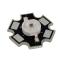 GETIAN GT-P02R6410350 Hexagon PCB LED 3W, červená
