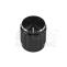 SR PASSIVES GC6M-15X16 knoflík hliníkový, průměr 15mm, osa 6mm, černý