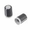 KA483-4 knoflík plastový, průměr 12mm, osa 6mm, černo/bílý