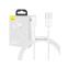Baseus CALYS-A02 USB na Lightning řady Baseus Superior, 2,4 A, 1 m (bílý)