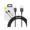 Baseus CALYS-C01 USB A  (M) - Lightning, 2,4A, 2m, černý