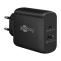GOOBAY nabíječka USB-A+C™ PD GaN (65 W) 1x port USB-C™ (napájení) a 1x port USB-A 