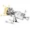 METAL EARTH  Apollo CSM a LM stavebnice, 3D kovový model