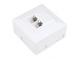 Zásuvka 2x RJ45 PremiumCord