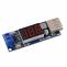Modul DC/DC měnič step-down 9-40V na USB 2A, LED displej 