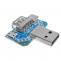 Modul USB redukce, USB-A, USB-C, micro USB