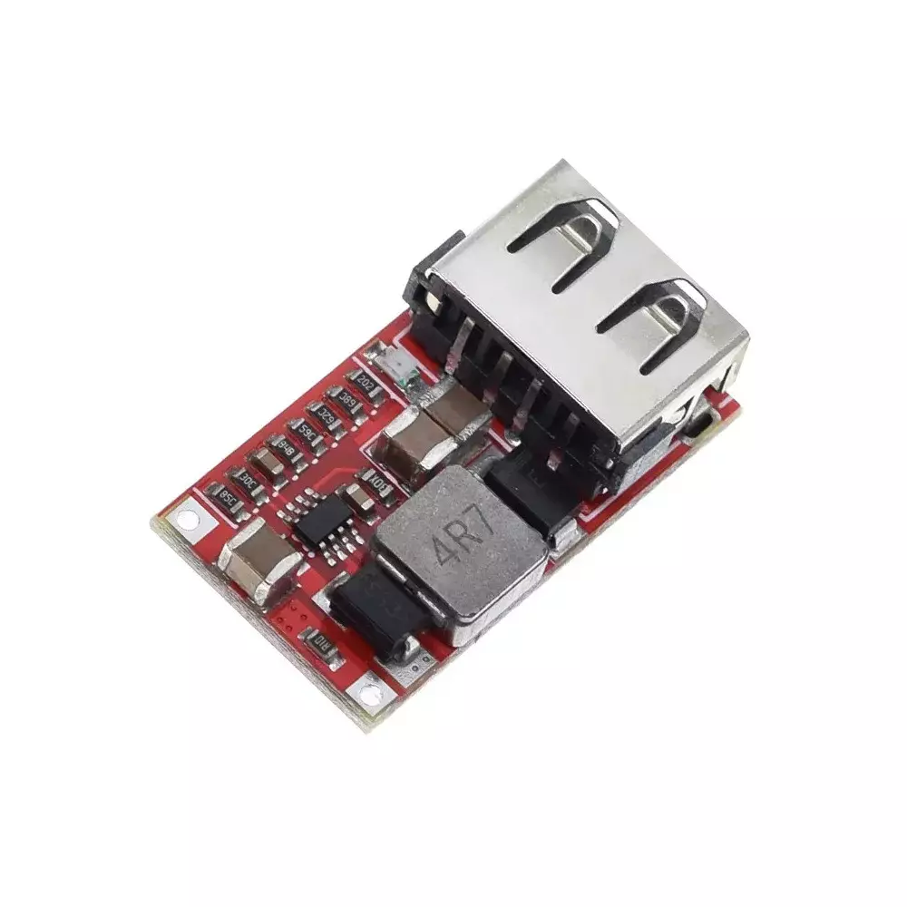 CREATALL CA-025 Vývojová deska DC-DC měniče s USB výstupem. Vstupní napětí 6V-24V na 5V. max 3A