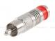 Konektor CINCH PROSKIT K-710RMA1-RD