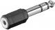 Redukce Jack 6,3 stereo/ Jack 3,5 stereo M/F