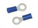 Kabelové očko KSS RF2-5, otvor 5,3mm, modrá