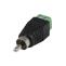 TP-007 cinch RCA vidlice se svorkovnicí 2pol