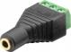 TP-015G konektor Jack 3,5mm stereo zásuvka se svorkovnicí.