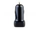 Nabíjecí  adaptér do auta s dvěma USB výstupy 5V/2,1A+5V/1A, černá barva