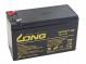 Olověný akumulátor Long 12V 7Ah - F1