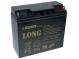 Olověný akumulátor Long 12V 20Ah DeepCycle AGM - F3