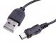 Nabíjecí USB kabel pro telefony a navigace s konektorem mini-USB (22cm)