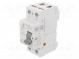 ETI 002061211 Proudový chránič  Ijmen  25A  Iroz  30mA  Póly  2  230/400V  DIN