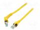 Patch cord  S/FTP  6a  lanko  Cu  PUR  žlutá  2m  27AWG  Žíly    8