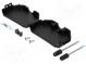 Kryt  pro konektory D-Sub  D-Sub 50pin,D-Sub HD 78pin  přímý
