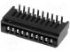 Konektor  FFC (FPC)  svislý  PIN  10  NON-ZIF  SMT  0,5A  -25÷85°C
