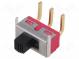 Přepínač  posuvný  pol  2  SPDT  3A/250VAC  6A/28VDC  ON-ON