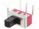 Přepínač  posuvný  pol  2  SPDT  6A/120VAC  6A/28VDC  ON-ON