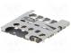 Konektor  pro karty  Micro SIM  push-pull  SMT  PIN  6