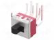 Přepínač  posuvný  pol  2  DPDT  6A/120VAC  6A/28VDC  ON-ON