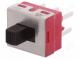 Přepínač  posuvný  pol  2  SPDT  3A/250VAC  6A/28VDC  ON-ON