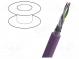 Vodič  Interbus  3x2x0,25mm2  lanko  Cu  PUR  fialová  30V