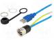 Kabel-adaptér  USB A zásuvka,USB A vidlice  1310  V  USB 2.0