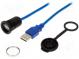 Kabel-adaptér  USB A zásuvka,USB A vidlice  1310  se záslepkou