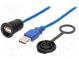 Kabel-adaptér  USB A zásuvka,USB A vidlice  1310  se záslepkou