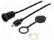 Kabel-adaptér  USB B mini zásuvka,USB B mini vidlice  1310