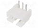 Zásuvka  kabel-pl.spoj  vidlice  140  2mm  PIN  3  THT  100V  2A
