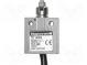 Limit switch  oblong metal roller Ø12,4mm  SPDT  5A  max.240VAC