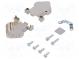 Kryt  pro konektory D-Sub  PIN  9  D-Sub 9pin,D-Sub HD 15pin