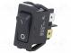 ROCKER  DPST  pol  2  OFF-ON  16A/250VAC  černá  IP40  není  100mΩ
