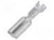 Faston  plochý  2,8mm  zásuvka  0,5÷1mm2  krimpovací  na kabel