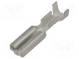 Faston  plochý  2,8mm  0,8mm  zásuvka  0,5÷1mm2  krimpovací  přímý