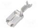 Faston  plochý  6,3mm  0,8mm  zásuvka  0,5÷1,5mm2  krimpovací