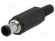 Zástrčka  napájecí DC  vidlice  6,5/4,3/1,4mm  na kabel  pájení