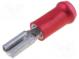 Faston  plochý  2,8mm  0,8mm  zásuvka  0,3÷1,5mm2  krimpovací