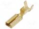 Faston  plochý  2,8mm  0,8mm  zásuvka  0,3÷1mm2  krimpovací  přímý
