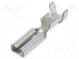 Faston  plochý  2,8mm  0,8mm  zásuvka  0,3÷1mm2  krimpovací  přímý