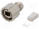 Zástrčka  RJ45  PIN  8  Kat  5e  stíněný  Uspořádání výv  8p8c  IP67