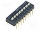 Přepínač  DIP-SWITCH  ON-OFF  0,1A/24VDC  pol  2  -30÷85°C  THT  ADE